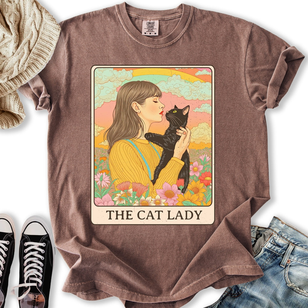Black Cat Tarot Relaxed Tee