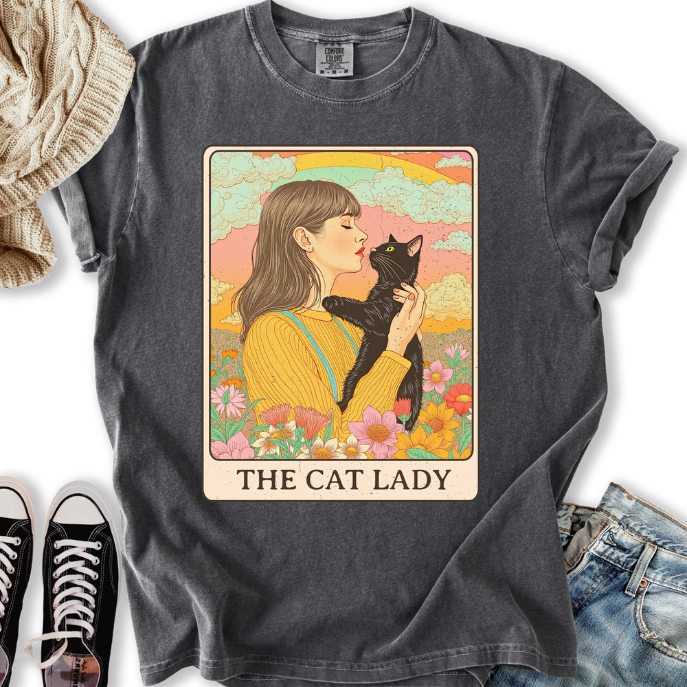 Black Cat Tarot Relaxed Tee