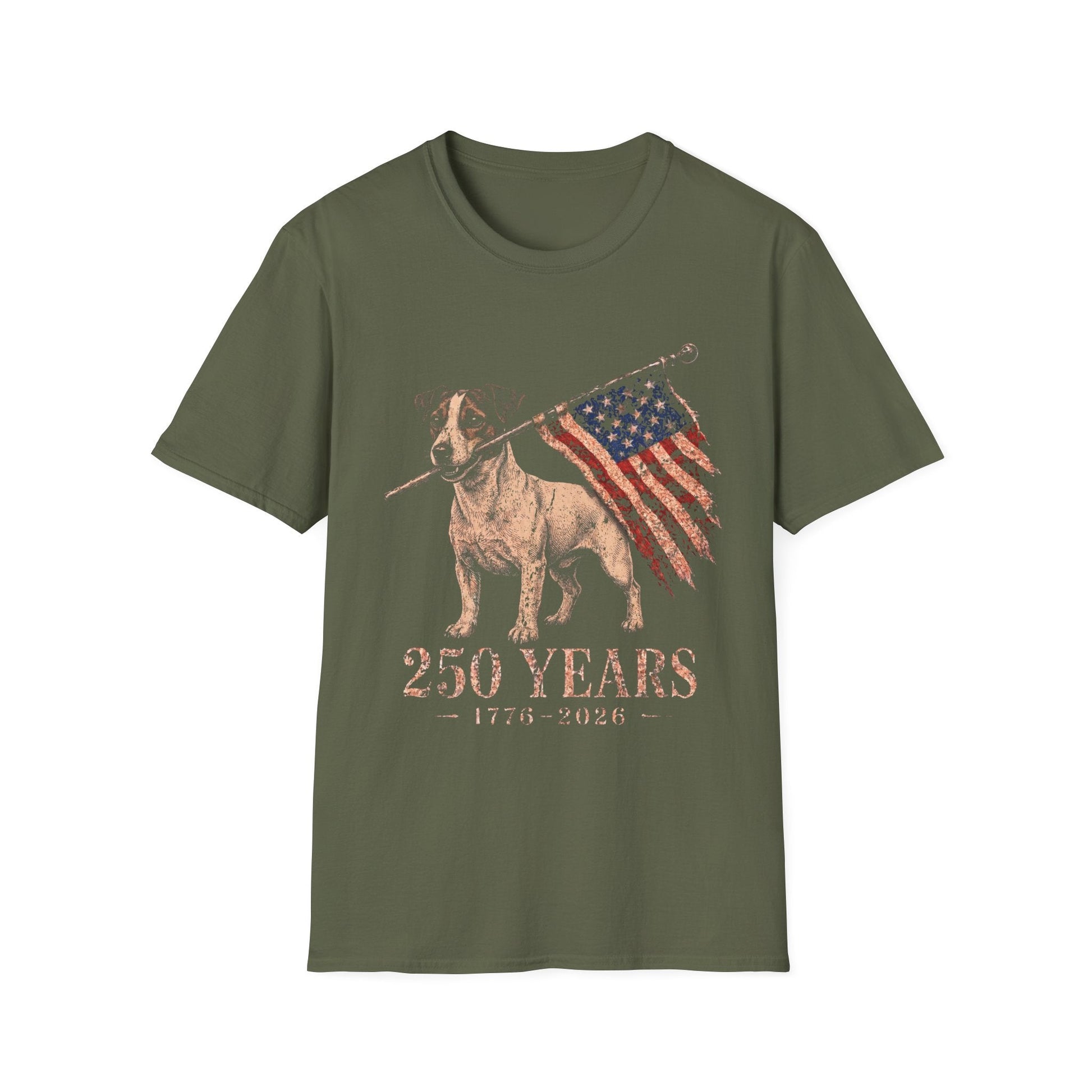 Jack Russell Terrier USA 250 Years Tee