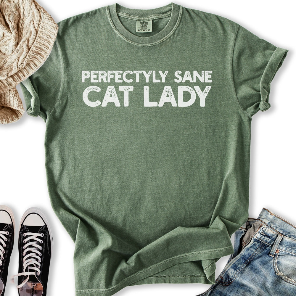 Perfectly Sane Cat Lady Relaxed Tee