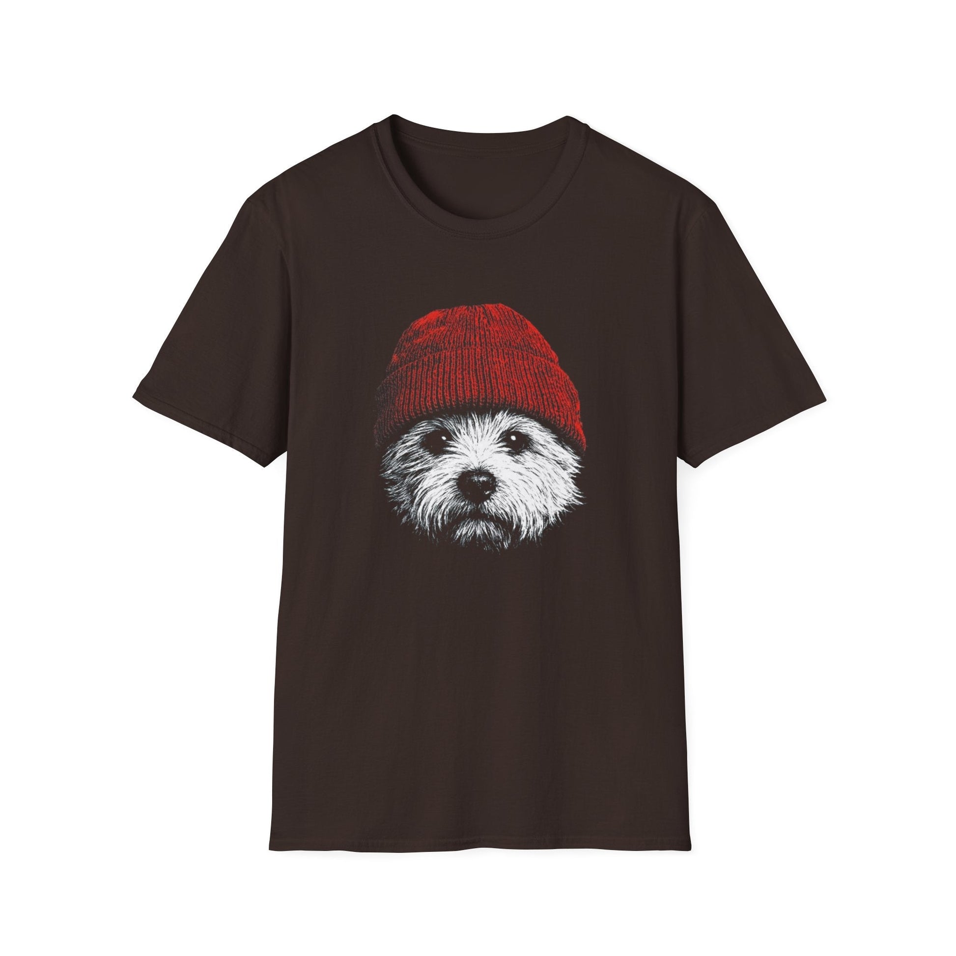Westie In Beanie Tee