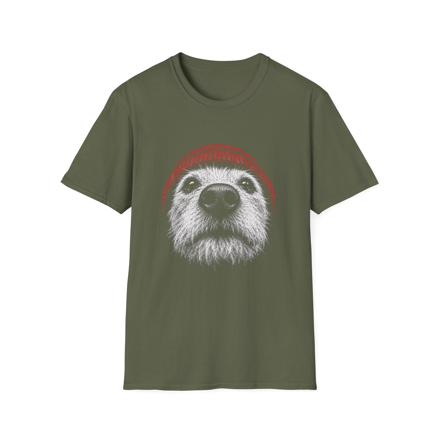Red Hat Parson Russell Terrier Tee