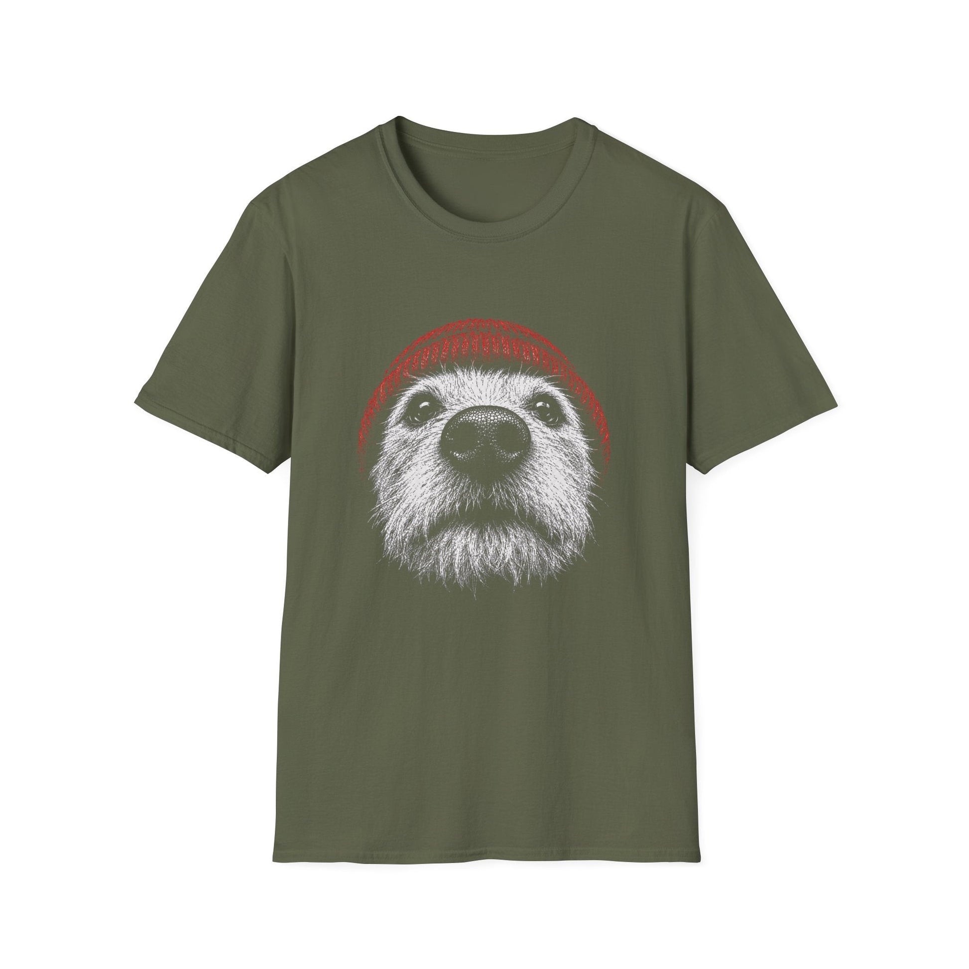 Red Hat Parson Russell Terrier Tee