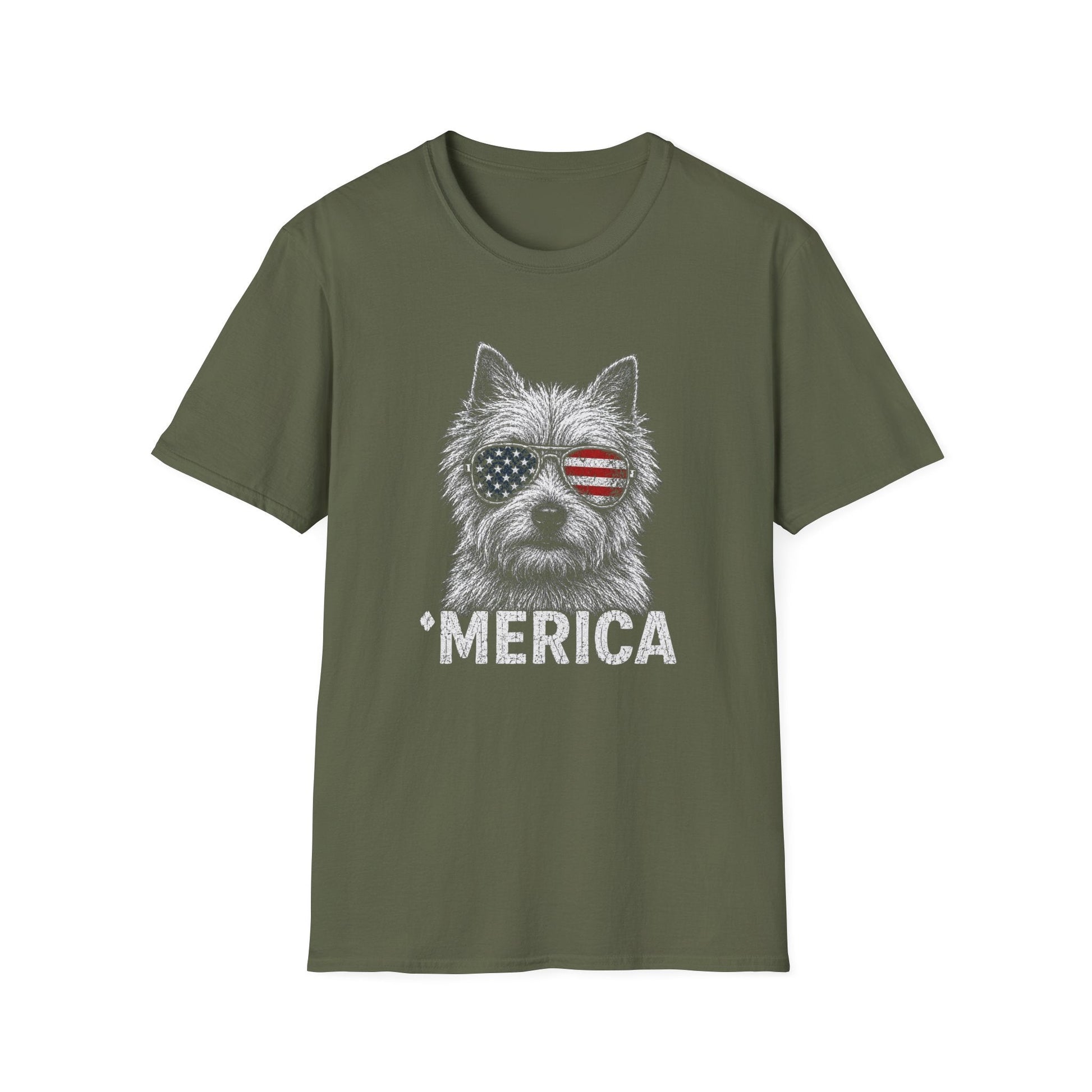 Norwich Terrier Merica Tee