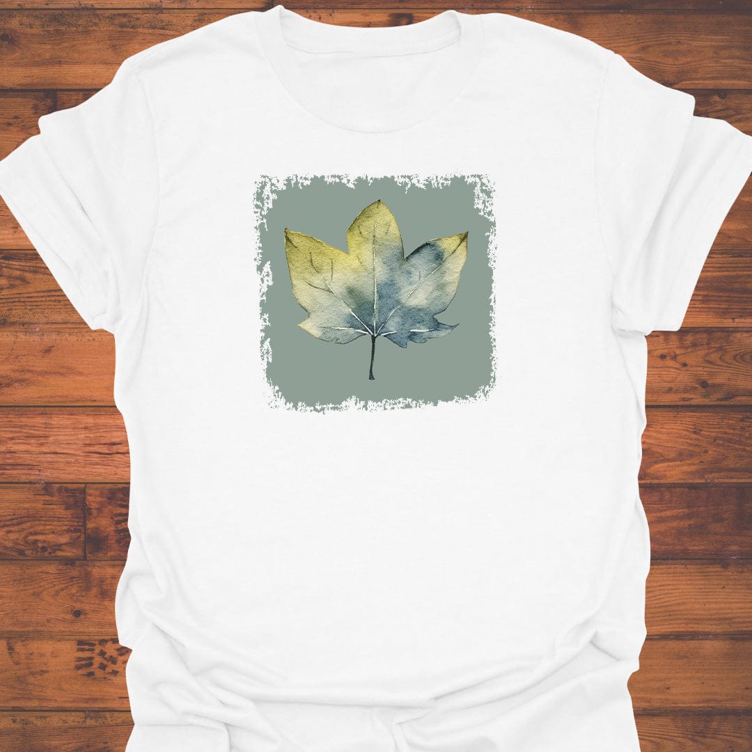 Aqua Sombra Leaf T-Shirt
