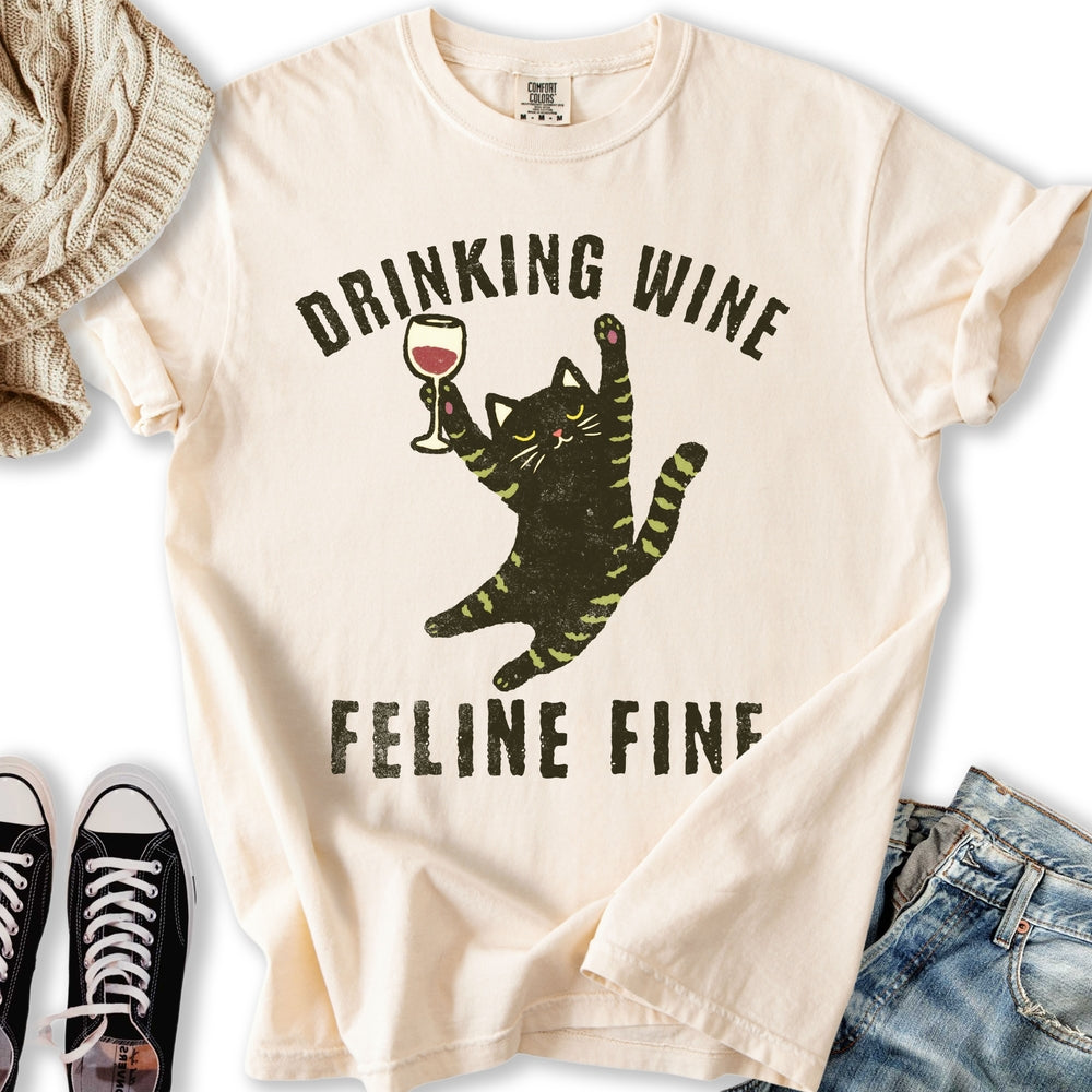 Drinking Wine Relaxed Tee