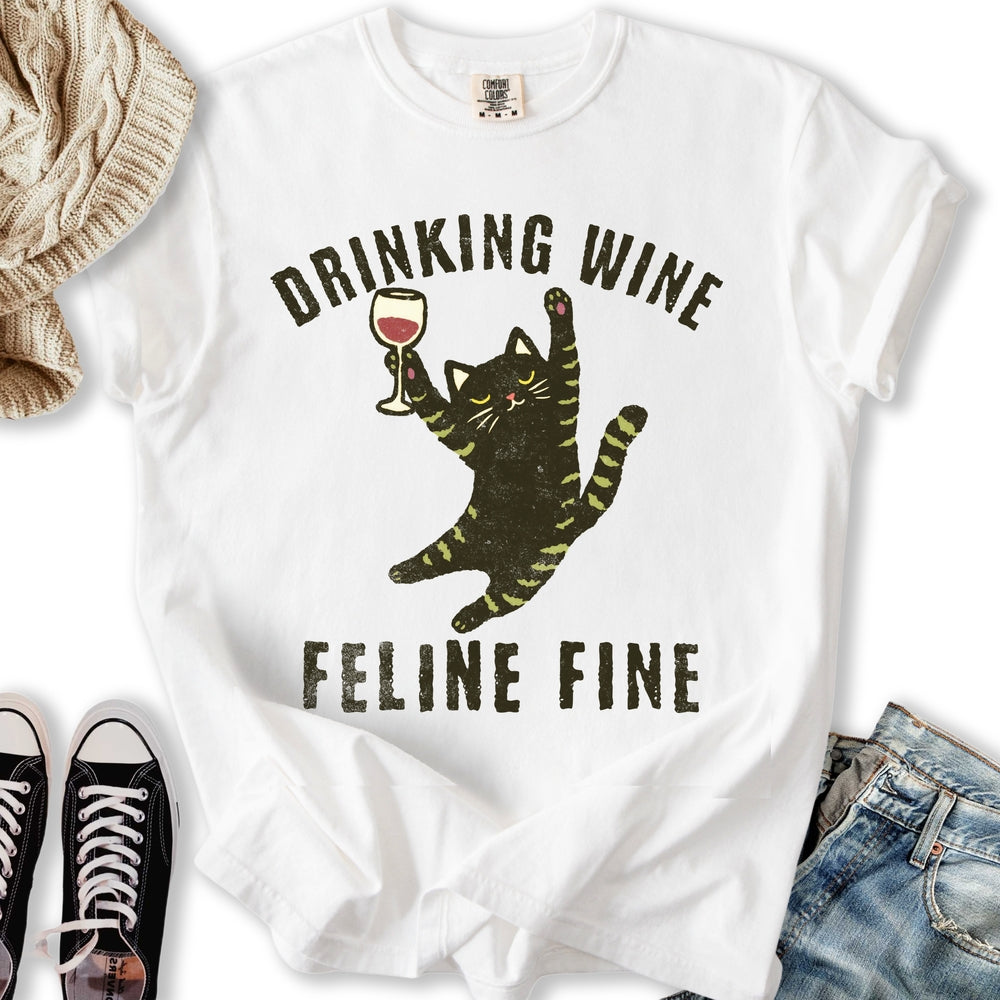 Drinking Wine Relaxed Tee