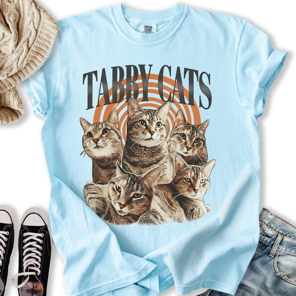 Tabby Cats Band Relaxed Tee