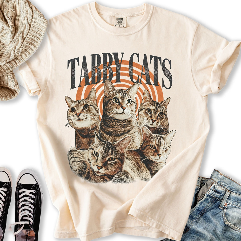 Tabby Cats Band Relaxed Tee