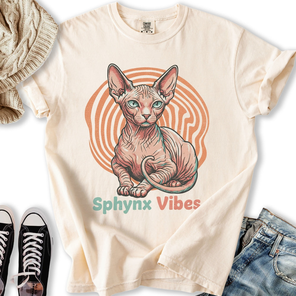 Sphynx Vibes Relaxed Tee