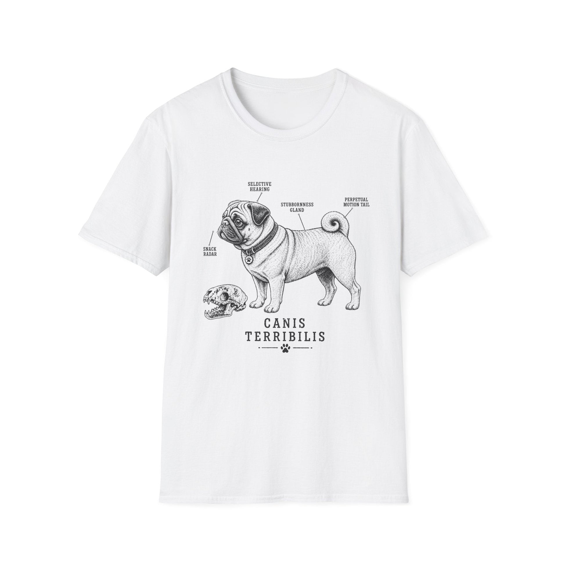 Anatomy Of A Pug Tee
