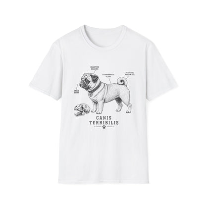 Anatomy Of A Pug Tee