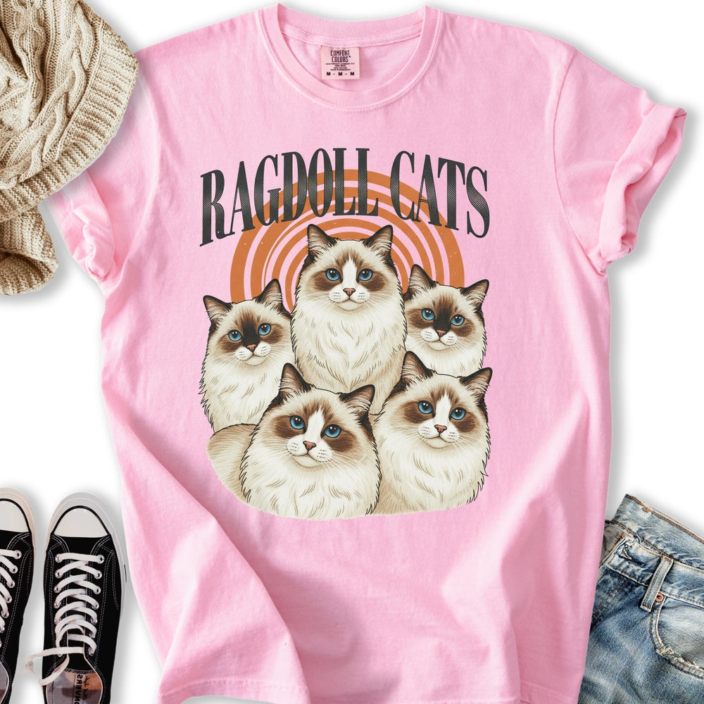 Ragdoll Cats Band Relaxed Tee