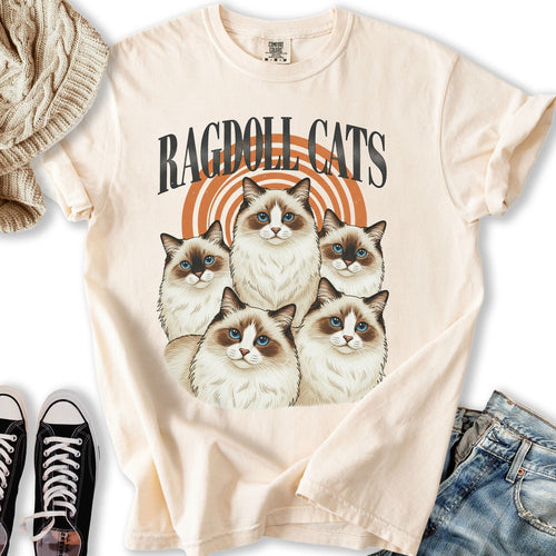 Ragdoll Cats Band Relaxed Tee
