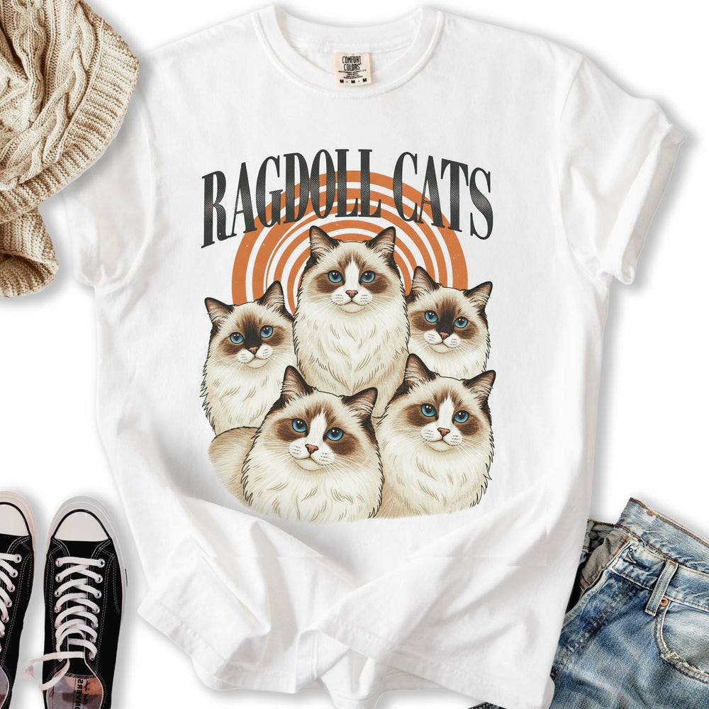 Ragdoll Cats Band Relaxed Tee