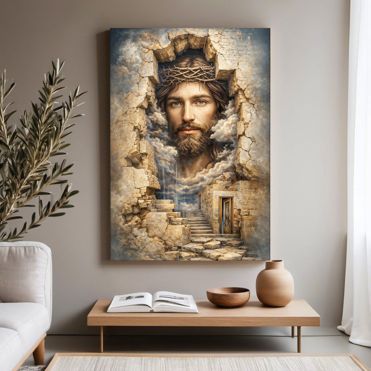 The Face of Salvation Wall Art