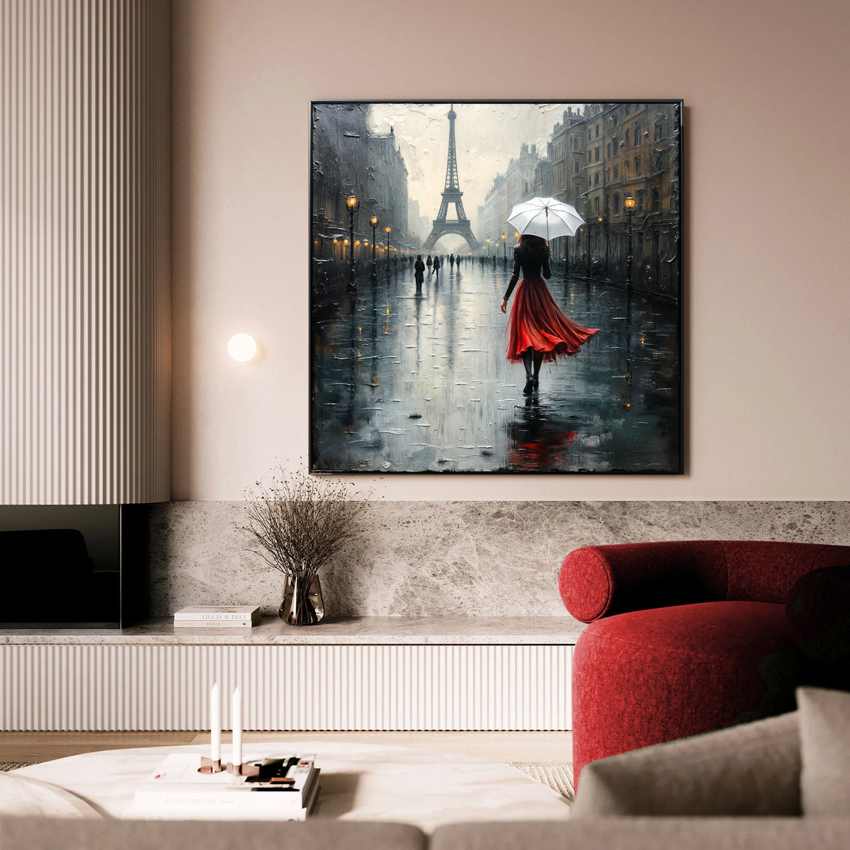 Paris Stroll Painting Wall Art