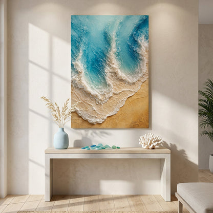 Sandy Shore Waves