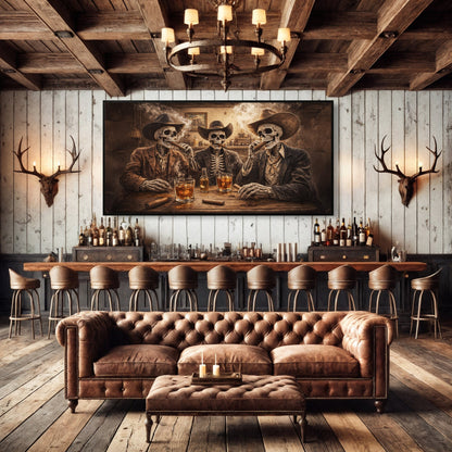 Dead Men Tell Tall Tales Wall Art