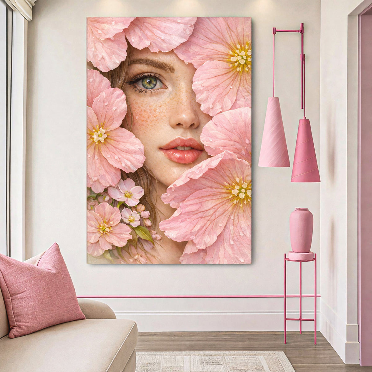 Hidden In Bloom Wall Art