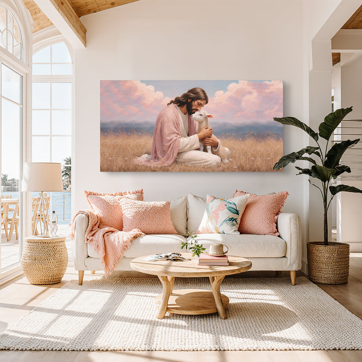 A Loving Shepherd Wall Art