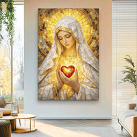 Heart Of A Mother Mosaic Wall Art