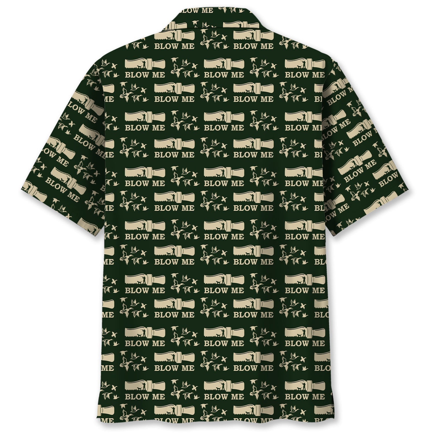 Duck Hunting Blow Me Hawaiian Shirt