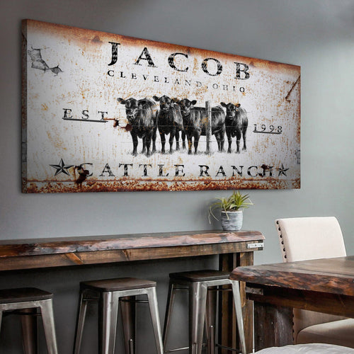 Cattle Ranch Sign IV ()