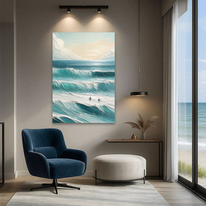 Whispers of the Sea Abstract Wall Art