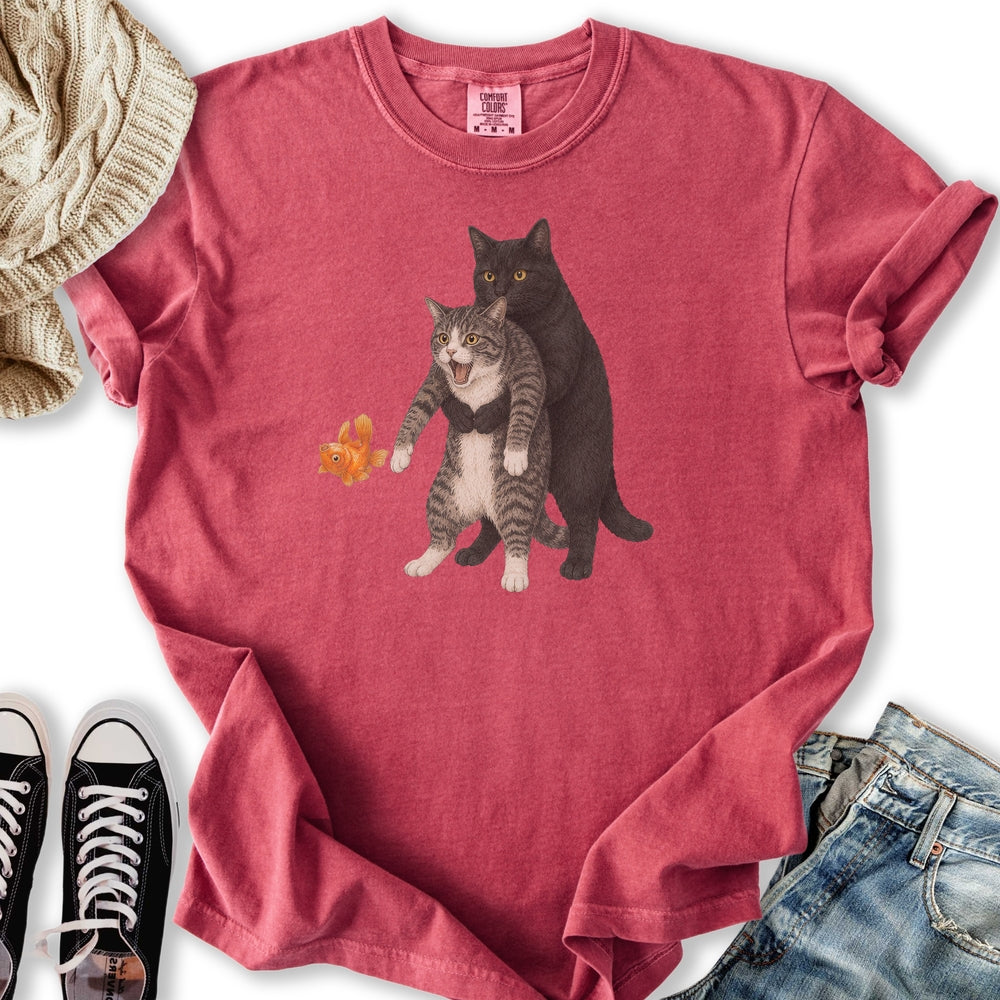 Cat Heimlich Goldfish Relaxed Tee