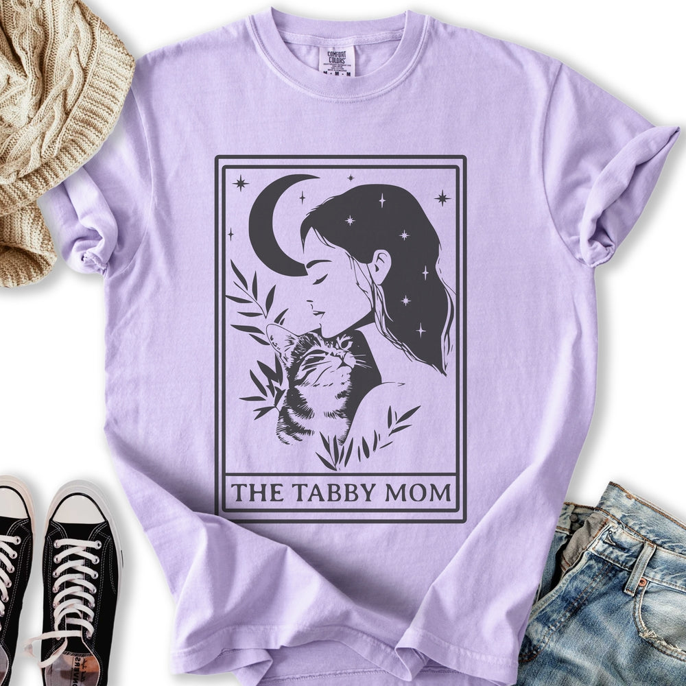 The Tabby Mom Tarot Relaxed Tee