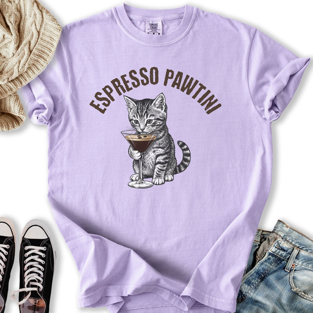 Espresso Pawtini Relaxed Tee