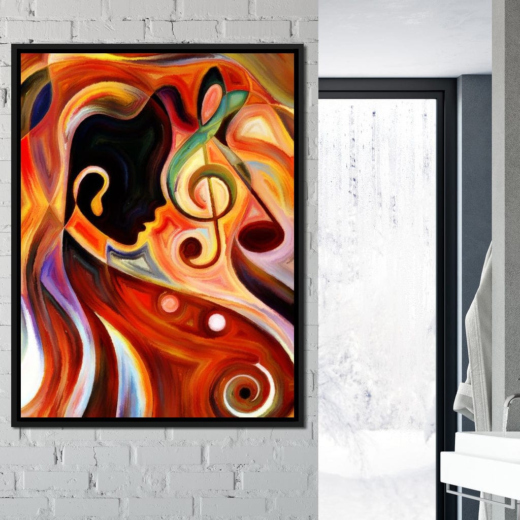 Perfect Notes Canvas Wall Art