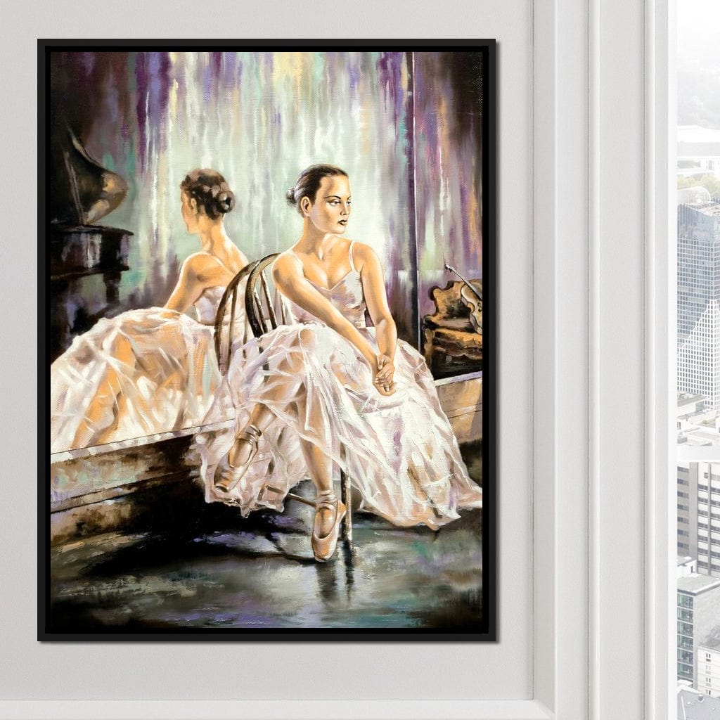 Ballet Conservatory Canvas Wall Art