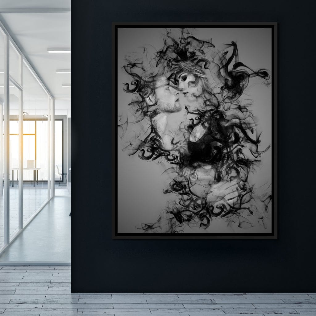 The Smoke Collection 06 Canvas Wall Art
