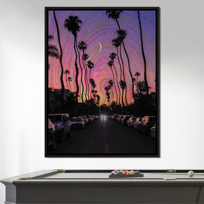 LA Vibes Canvas Wall Art