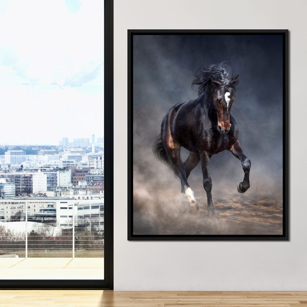 Wild Horse Canvas Wall Art