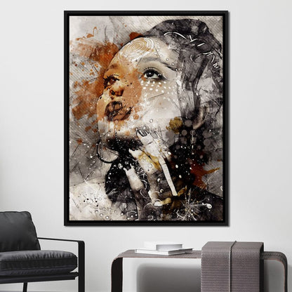 Woman Portrait Canvas Wall Art