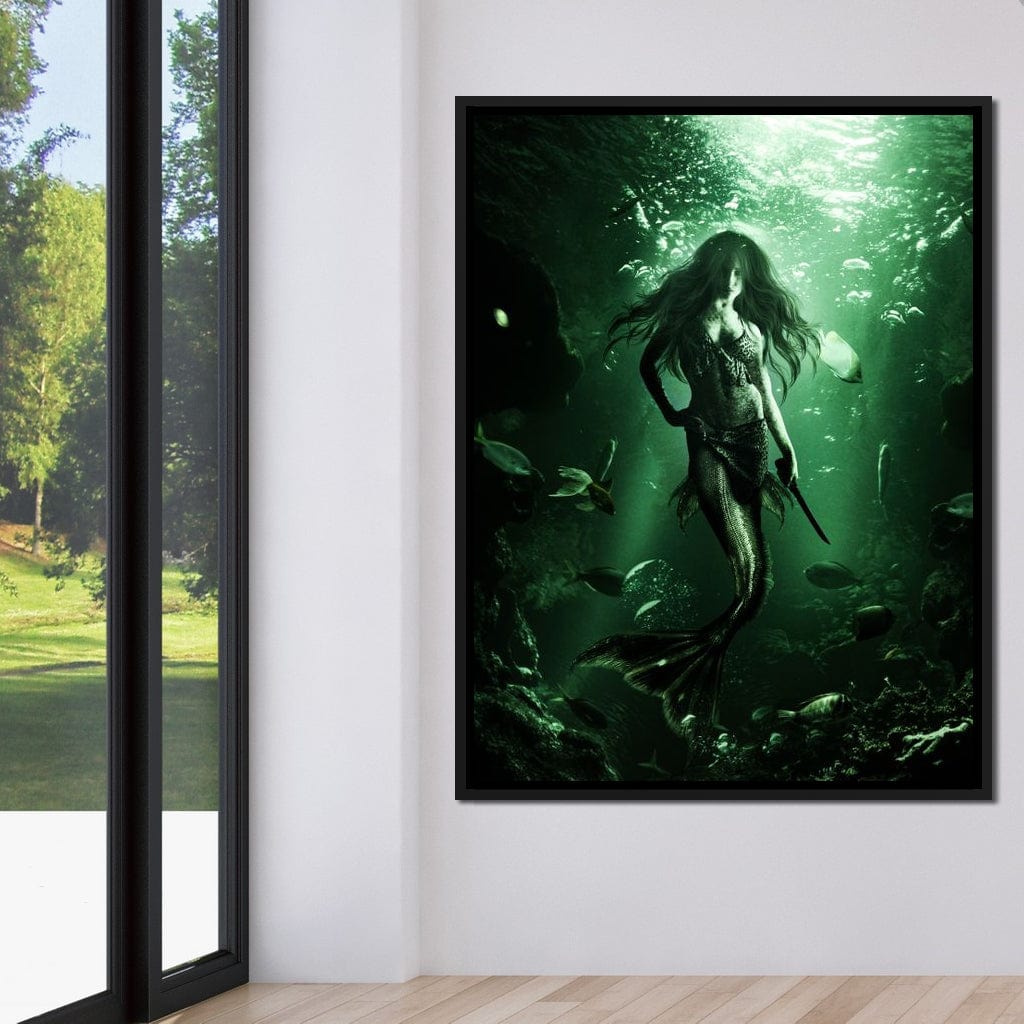 Huntress Siren Canvas Wall Art