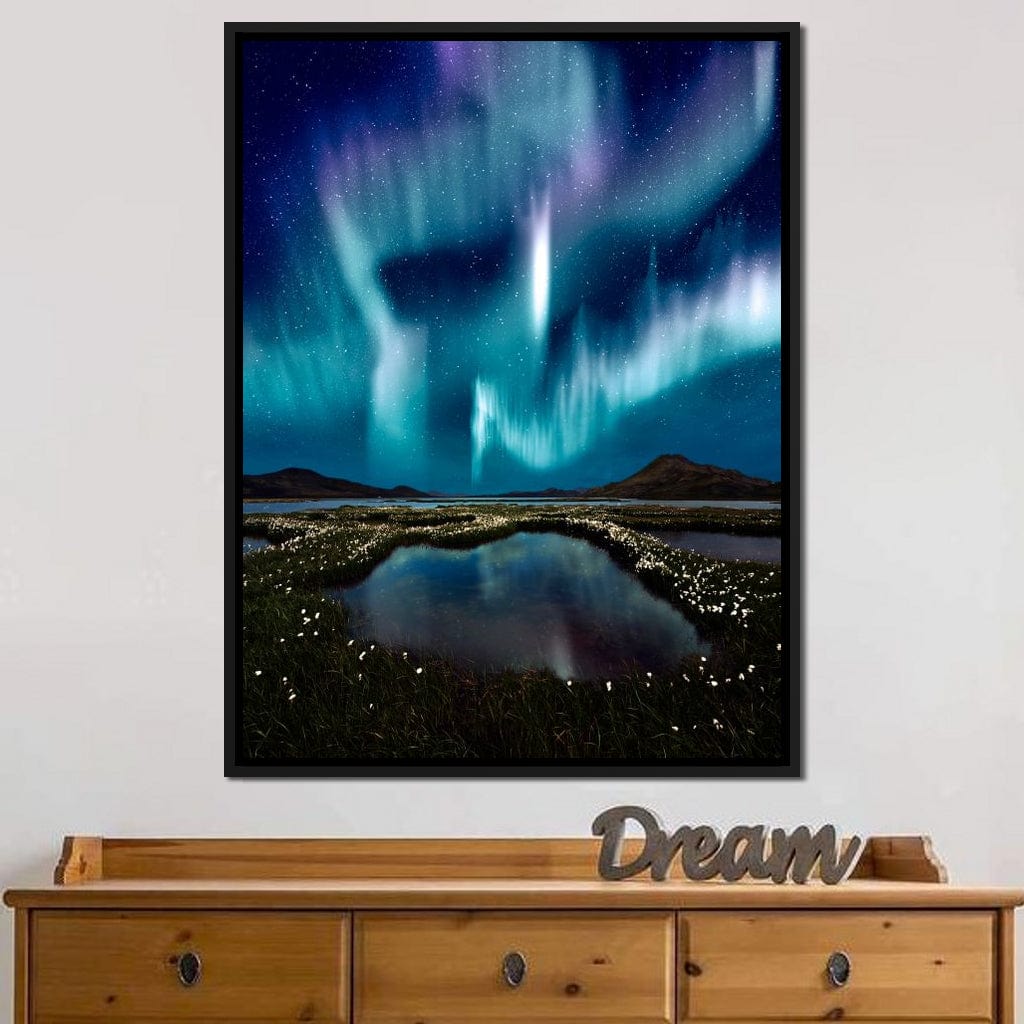Enlightened Night Canvas Wall Art