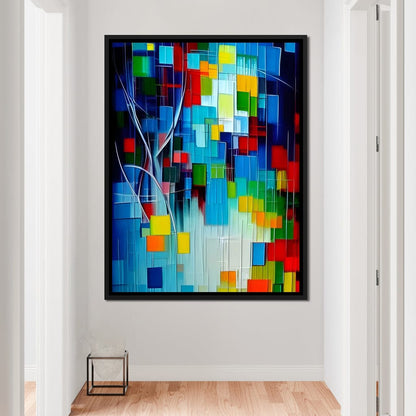 Colorful Contemporary Art 045 Canvas Wall Art