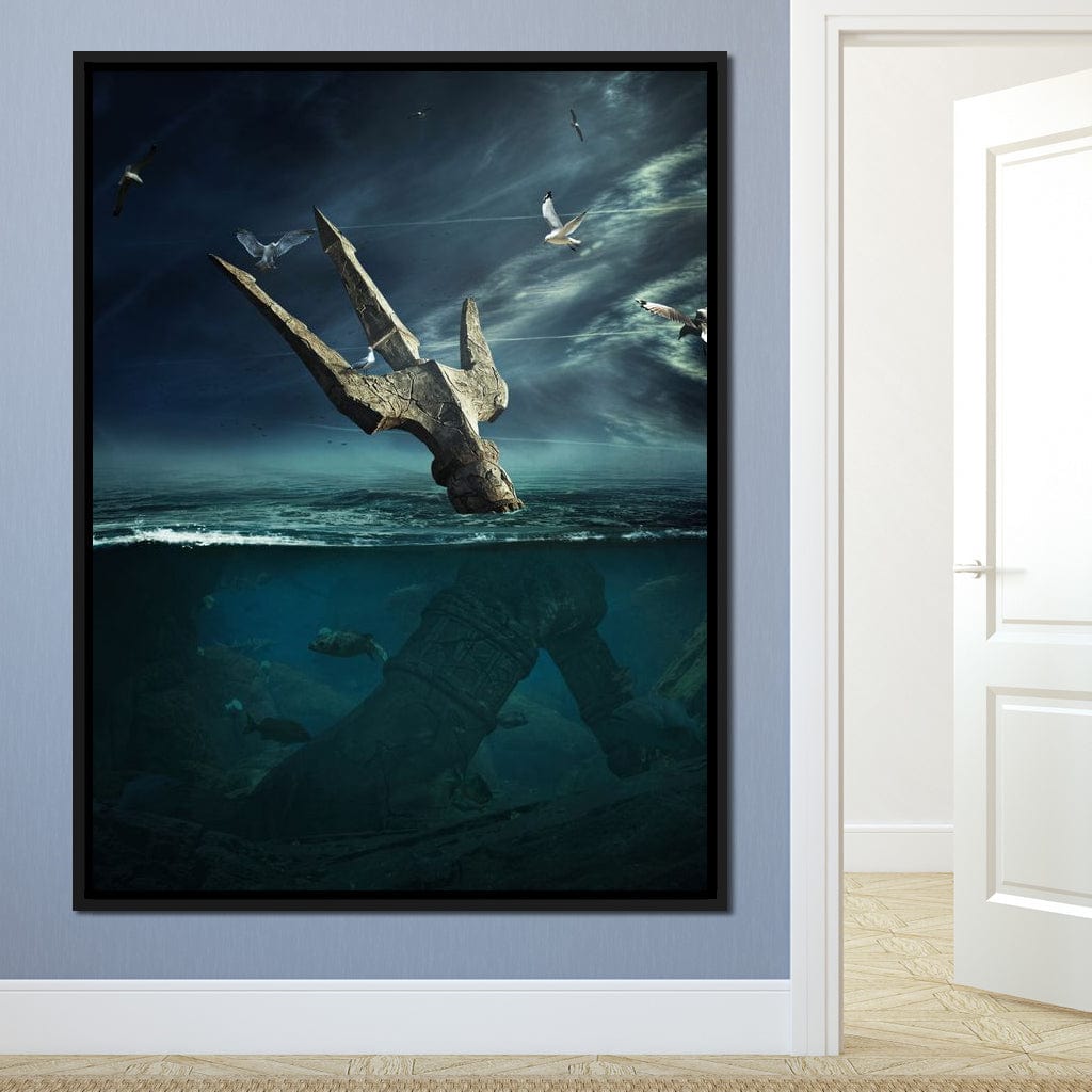 Last Hope - Poseidon Canvas Wall Art