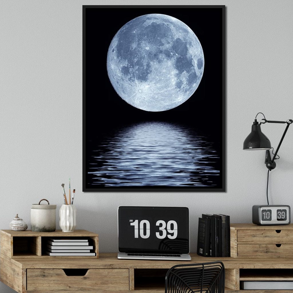 Shadow of The Night Canvas Wall Art