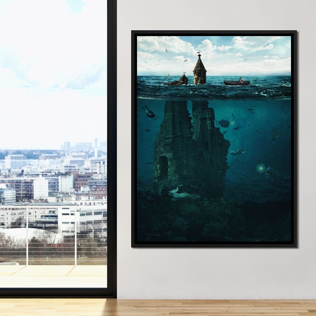 Lost City Canvas Wall Art