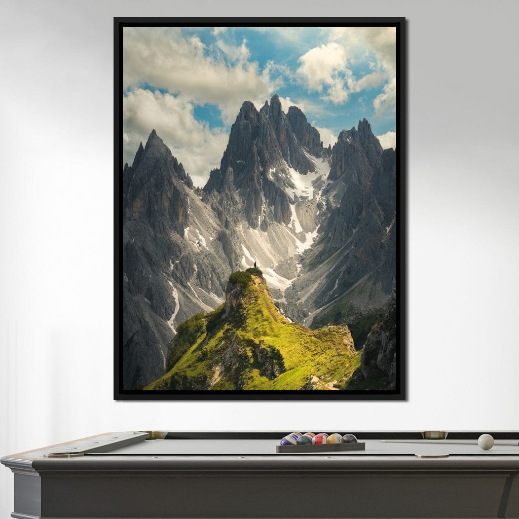 Cadini di Misurina Canvas Wall Art