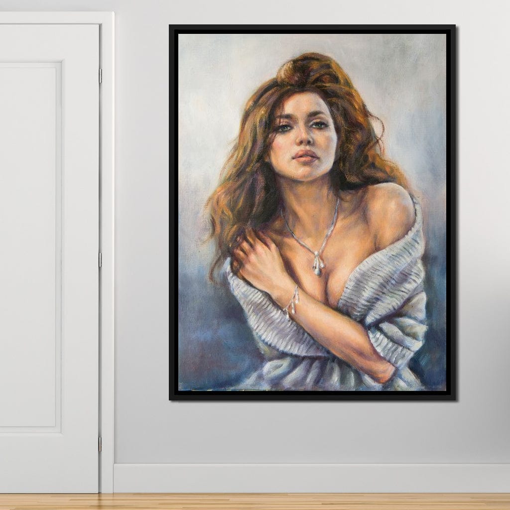 Sensual Portrait Canvas Wall Art
