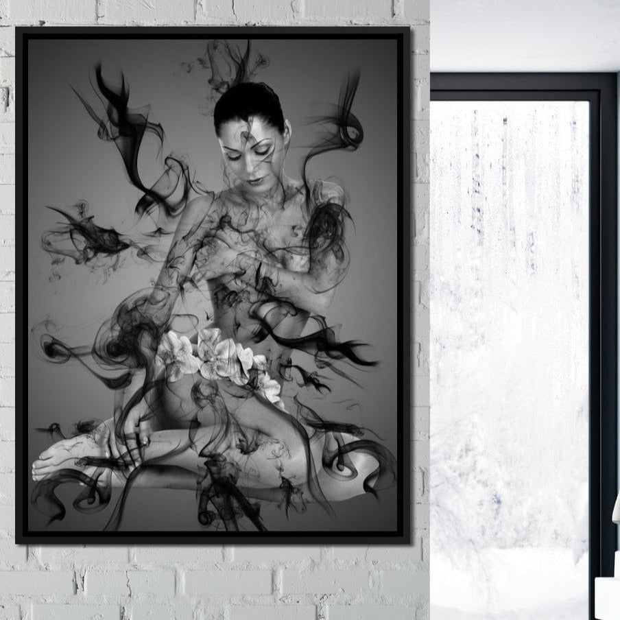The Smoke Collection 07 Canvas Wall Art