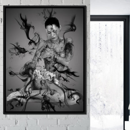 The Smoke Collection 07 Canvas Wall Art