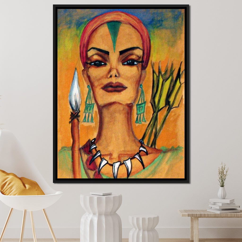 Dahomey Amazon Canvas Wall Art