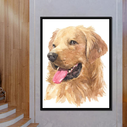 Golden Retriever Canvas Wall Art